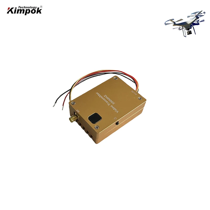 Vtx Vrx Uav 비디오 송신기 장거리 변속기, 40km, 600Mhz, 4W