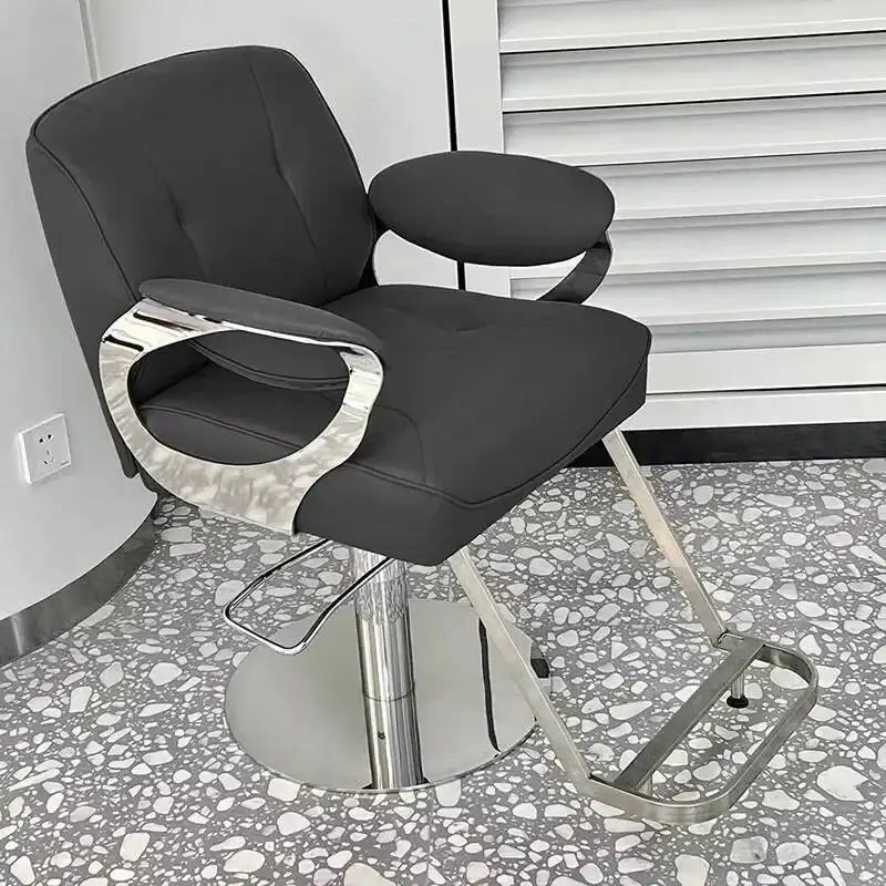m Beauty Barber Retro Simple Comfy High-end Barber Barbershop Chair Salon Dyeing Chair Hair Luxury Simple Silla Home Furniture m