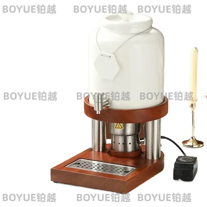 Stainless Steel Beverage Dispenser Commercial Milk Coffee Juice Bucket Insulated Breakfast Buffet Hotel Restaurant Warmer