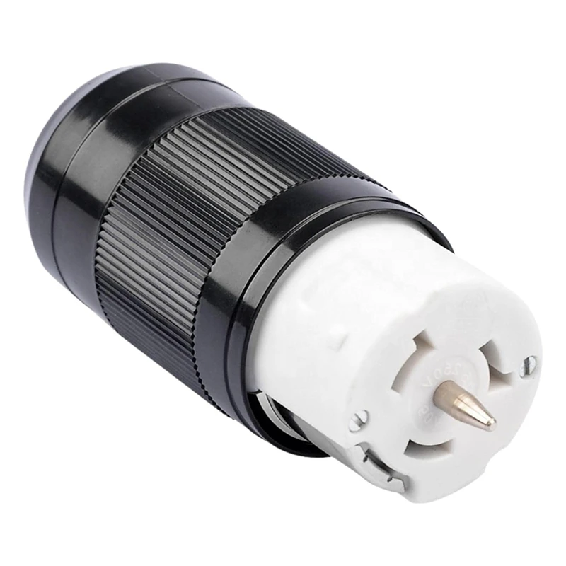 B-T Generator Connector 50 Amp NEMA SS2-50R, 4-Pin Straight Blade Connector, 3 Pole 4 Wire Grounding 125V/250V