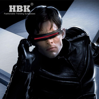 HBK X-man Cosplay Cyclops Halloween Party Sunglasses Designer Special Memory Materials  Polarized  Travel Shield Cool UV400