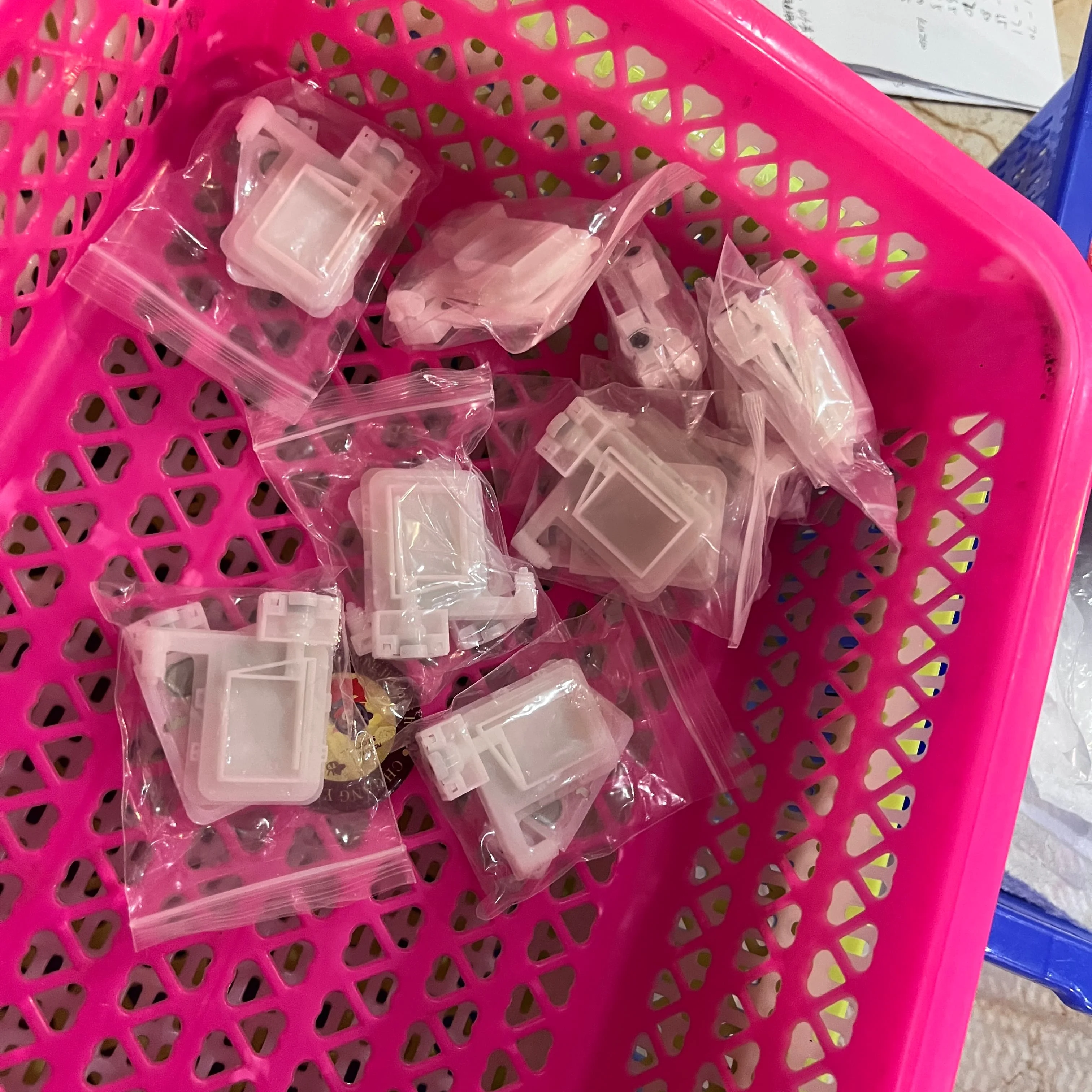 

10 шт. прозрачный DX5 xp600 большой демпфер чернил для EPSON DX5 XP600 4720 I1600 печатающая головка I3200 демпферный фильтр с гайкой