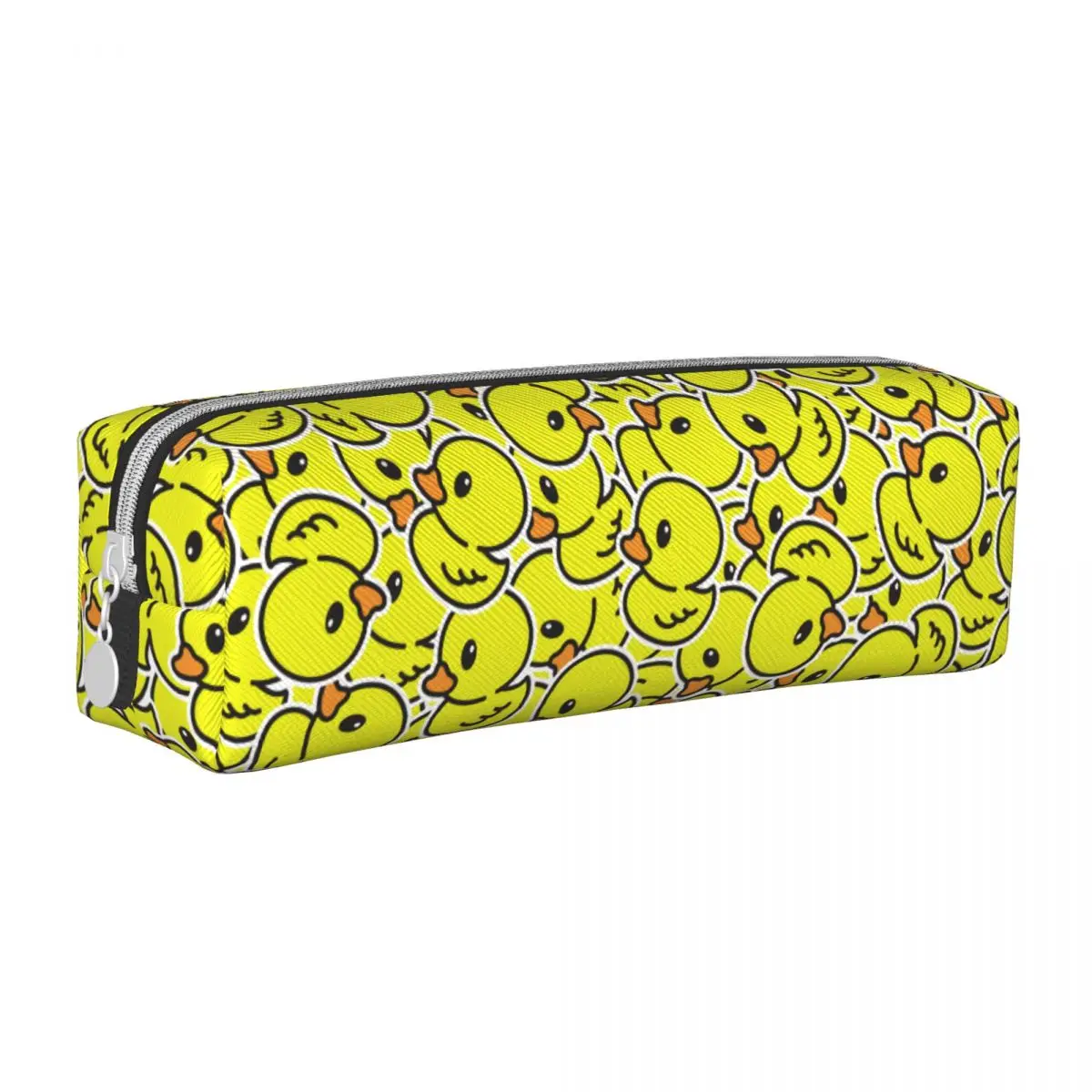 Cartoon Yellow Duck Pencil Cases Pencilcases Pen Box for Girl Boy Big Capacity Pencil Bags Students School Gift Stationery