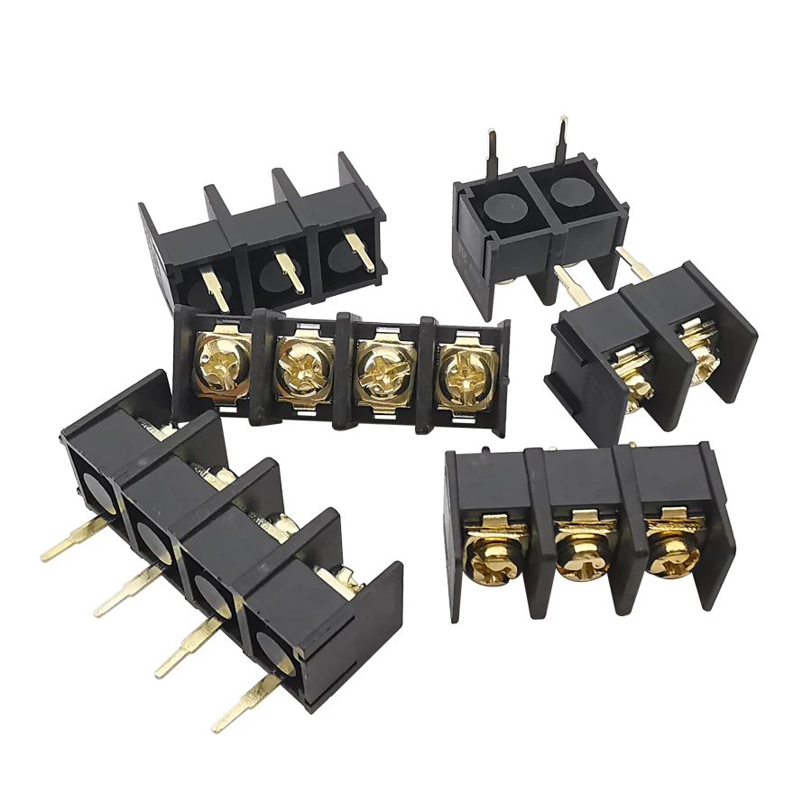 10/20 ชิ้น KF1000 2 จุด/3 จุด/4Pin 10 มิลลิเมตร PCB ขั้วต่อสกรู 10 มิลลิเมตรรั้ว Pitch ประเภท Splicable เทอร์มินัล