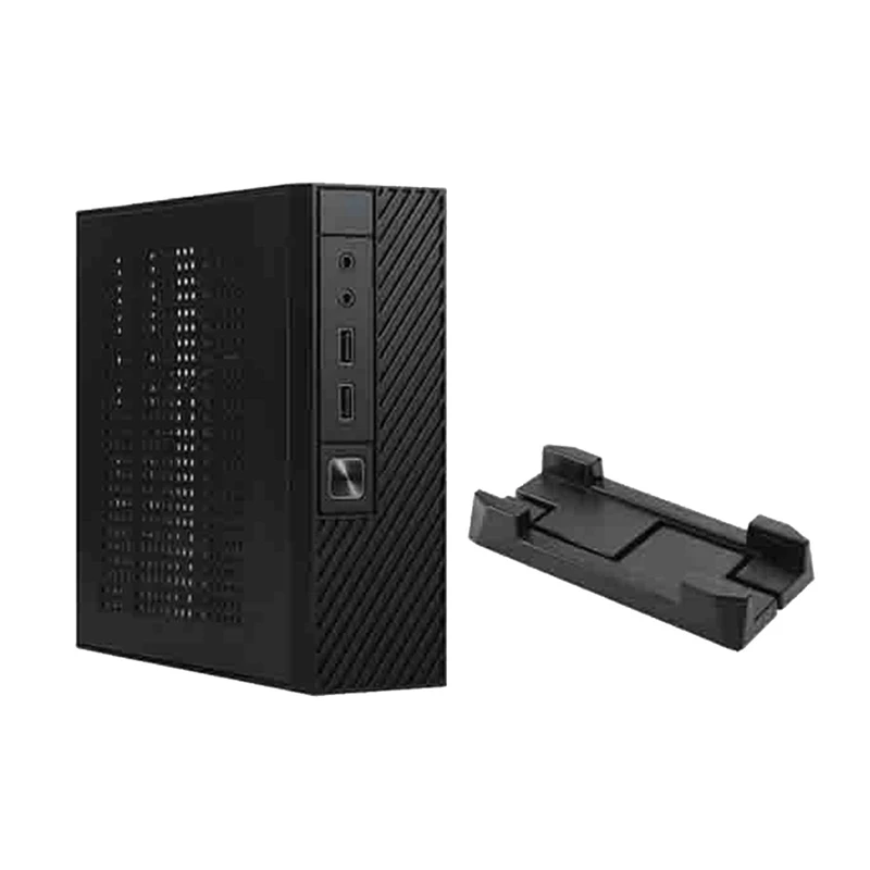 

M06 Mini Desktop Case MINI-ITX PC Chassis Versatile And Efficient Industrial Control Case With Telescopic Foot Stand Easy To Use