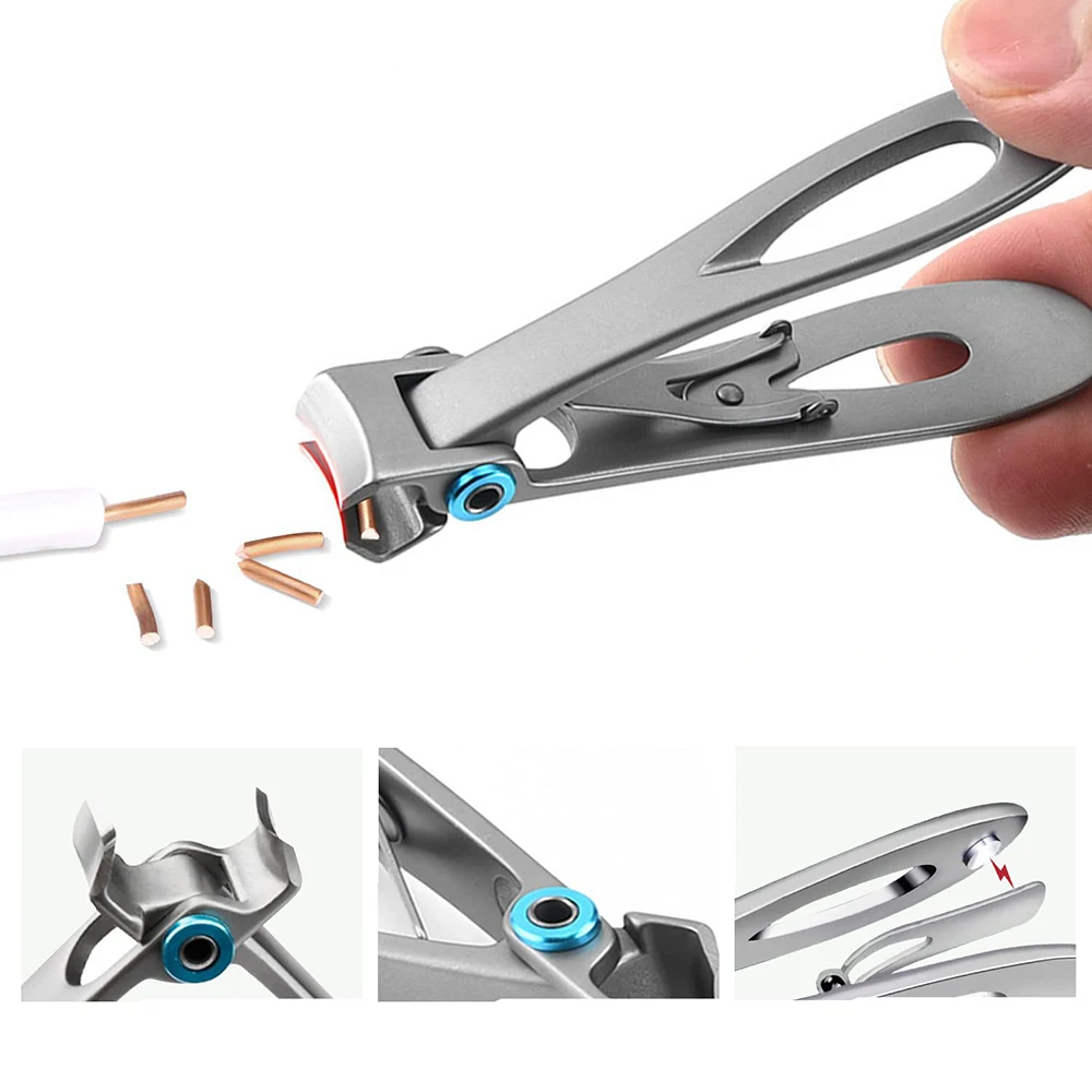 7Pcs Nail Trimming Tool Set for Thick Nails Heavy-Duty Nail Clippers for Adult Elderly Big Toenails Nail Scissors Nail Files Nai