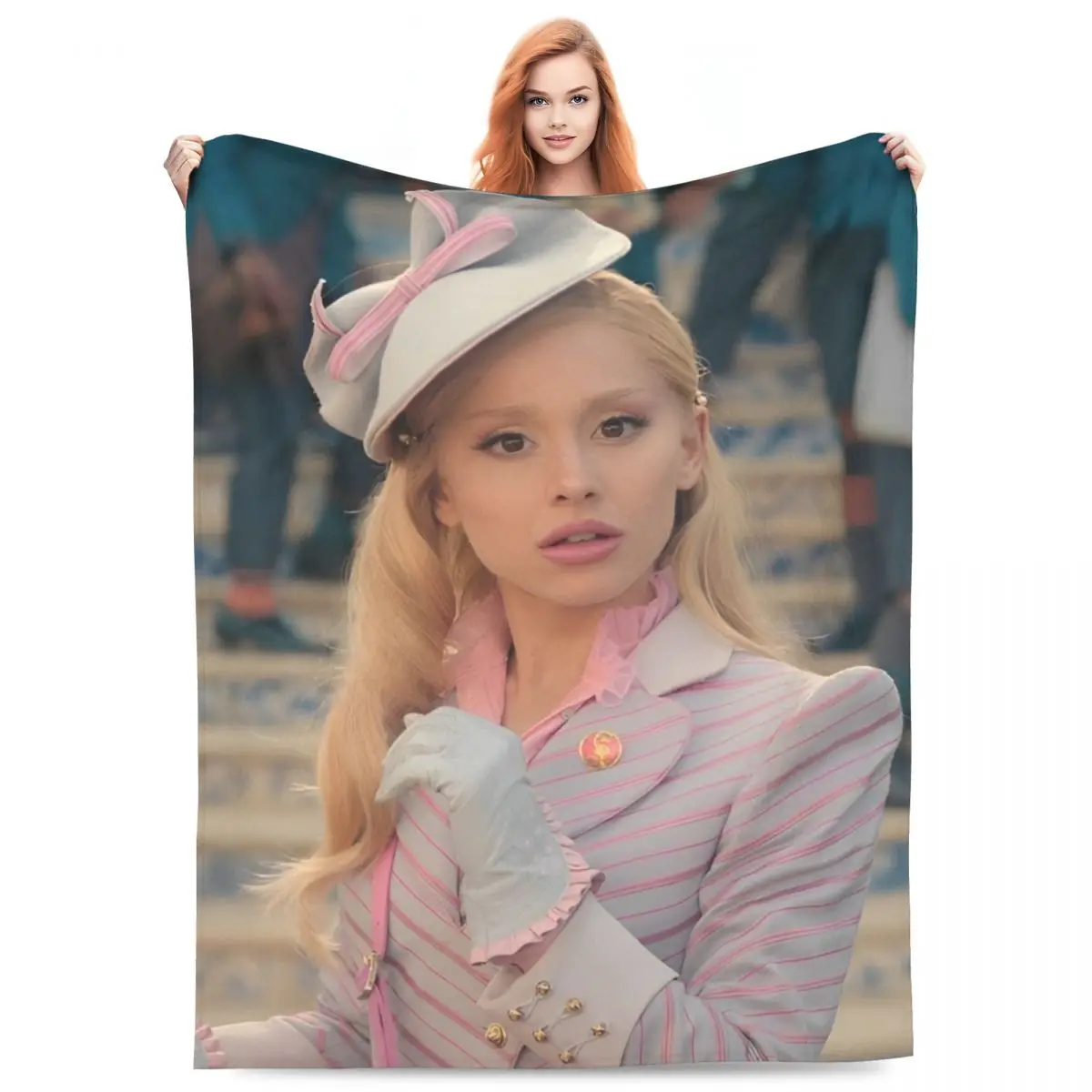 Glinda Blanket Cover Wicked Flannel Throw Blanket Home Couch Portable Soft Warm Bedspreads