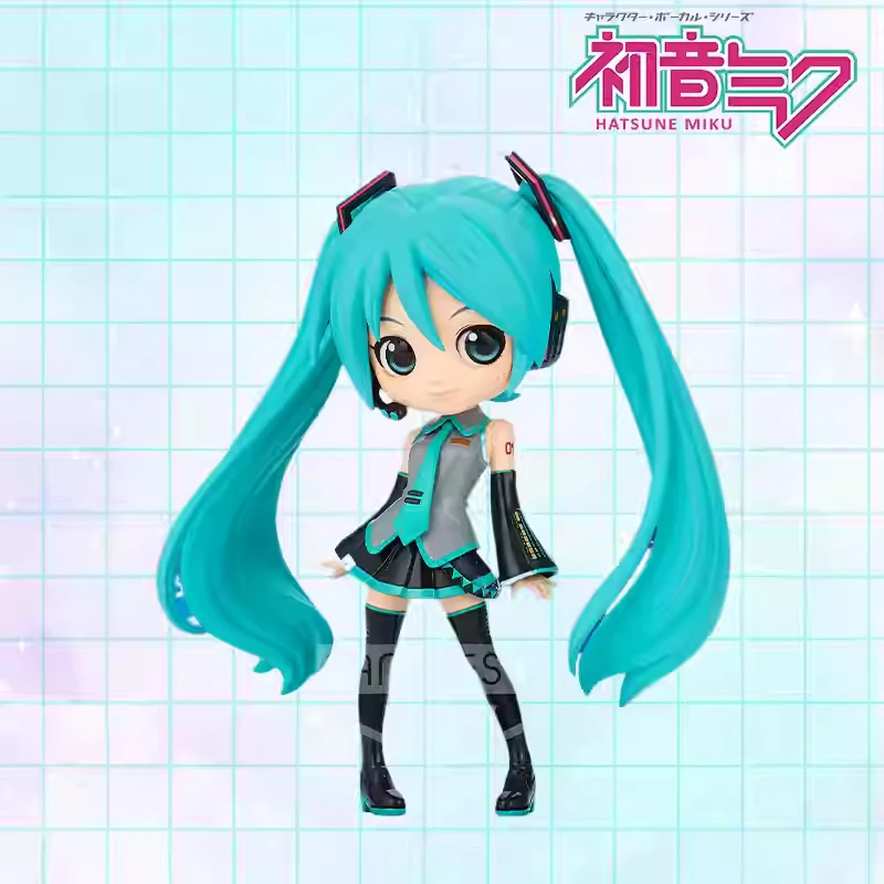 Auf Lager Bandai Original BANPRESTO Qposket Hatsune Miku Anime Action-figuren Spielzeug Für Kinder Sammeln Modell Ornamente Spielzeug Geschenk