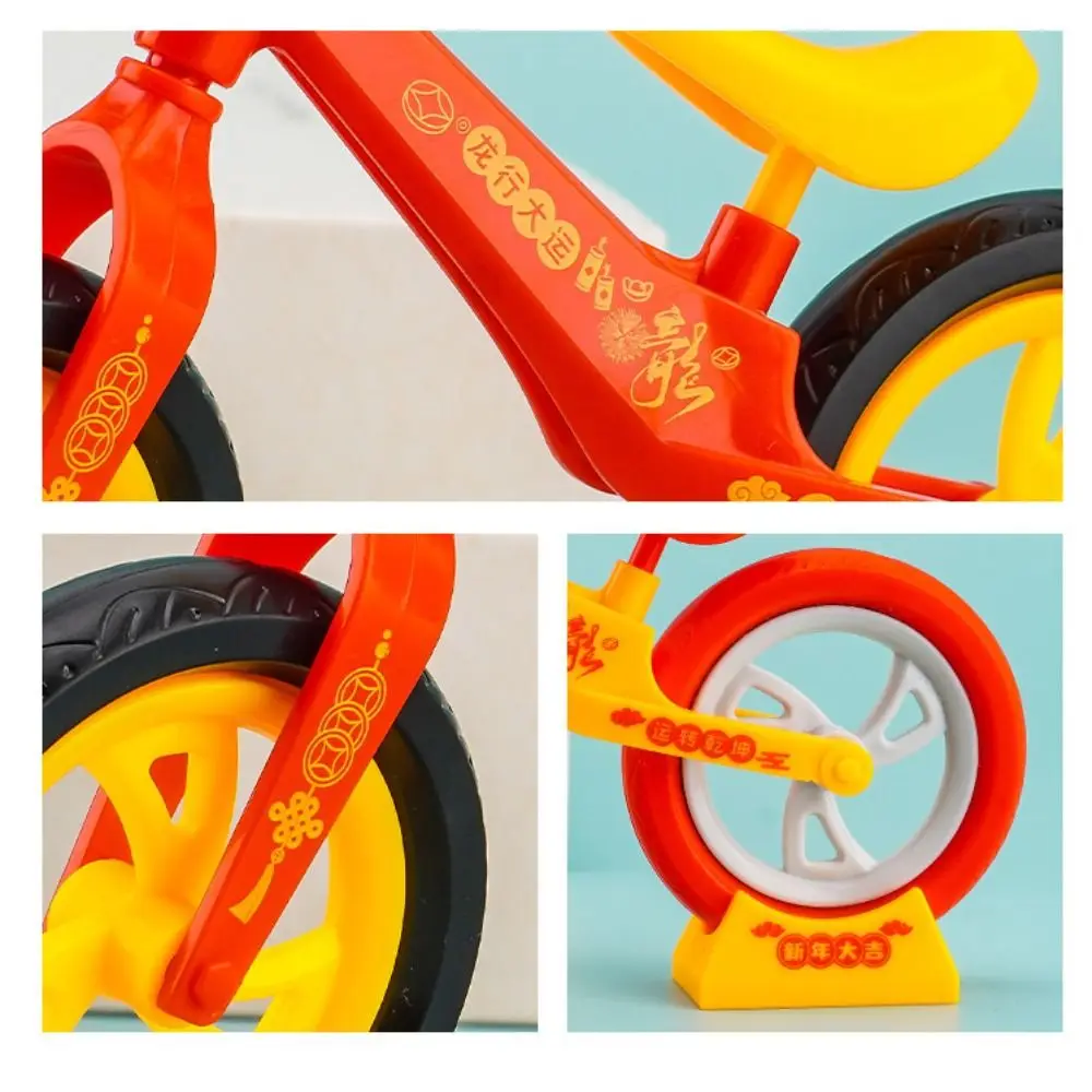 Children's Puzzle Toys Assembled Bicycle Toy Model Movable Sliding DIY Mini Bike Plastic Toys Education Learning Balance Car Toy