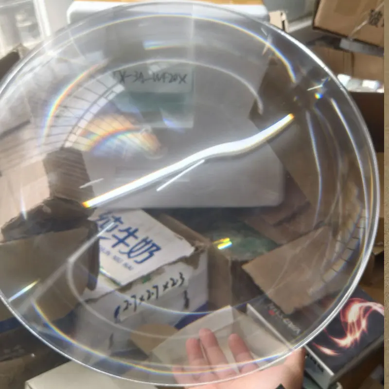 

500mm Optical PMMA Fresnel Lens Solar Energy Condensor Focal Length 300mm/600mm