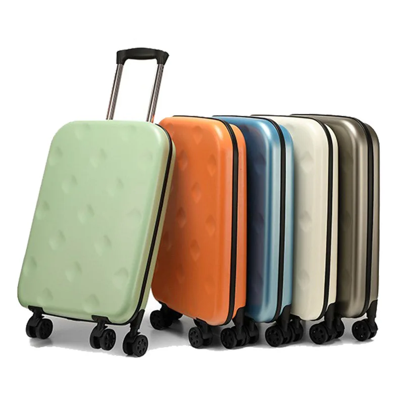 

Складной чемодан на 4 колесах с выдвижной ручкой, портативный дорожный чемодан, ручная кладь с замком TSA, 20-дюймовая сумка для ручной клади