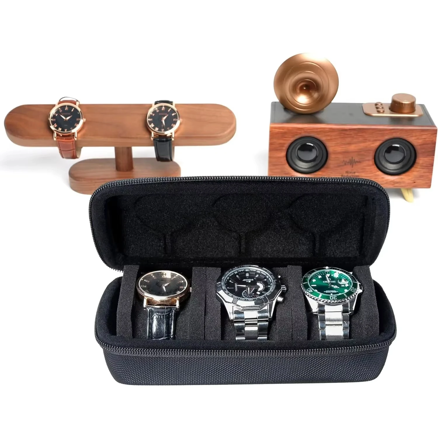 Дорожная коробка для часов-орг – обзор и цена Jewelry Watches Box