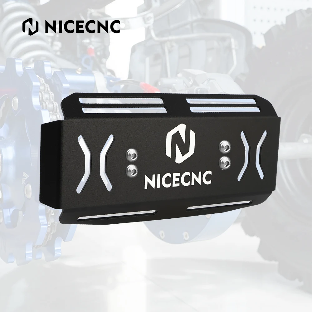 NICECNC ATV pare-chocs arrière Bash garde pour Yamaha Raptor 700R 12 16-20 700 06-11 13-20 19 couvercle de pignon de disque accessoires de protection