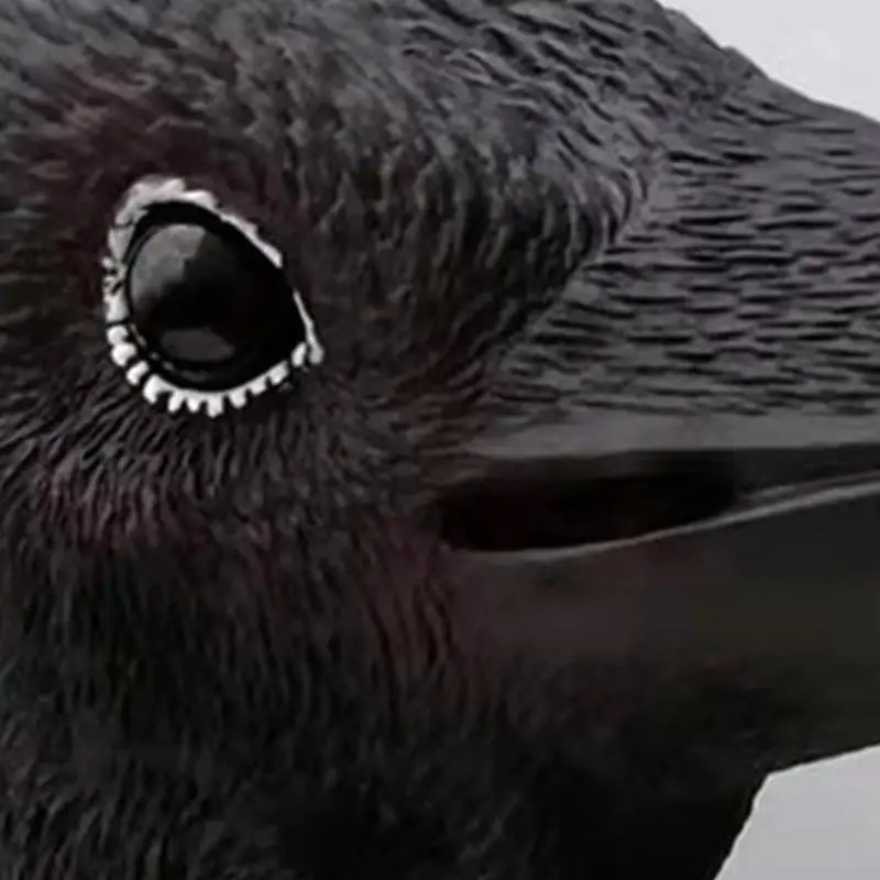 Q39c Halloween Bird Mask Crow Cosplay Mask Mask Full Head Bird Latex Mask For Women Man Cosplay Parties, Masquerade Animal Mask