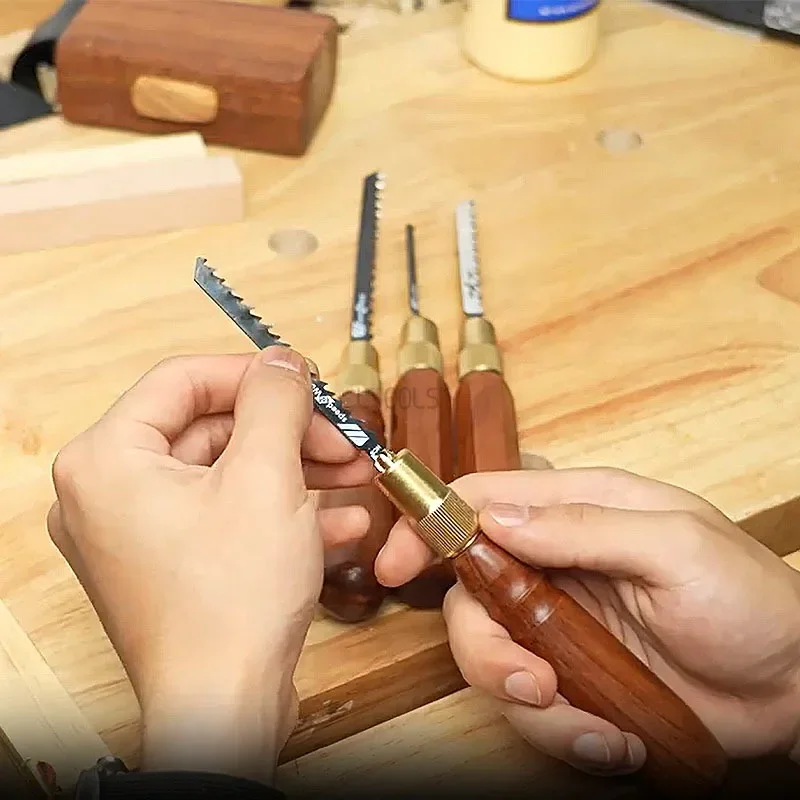 

Woodworking Mini Wooden Handle Handsaw Handmade DIY Woodcutting Household Flush Cut Saw Pocket Saw Precision Removable Small Saw