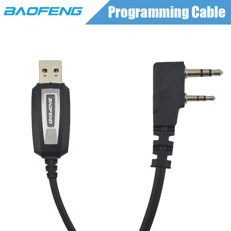 Baofeng USB Programming Cable For Two Way Radio UV-5R BF-888S UV-5RH K5PLUS UV-82 UV16 UV-25 Walkie Talkie USB Program Cable