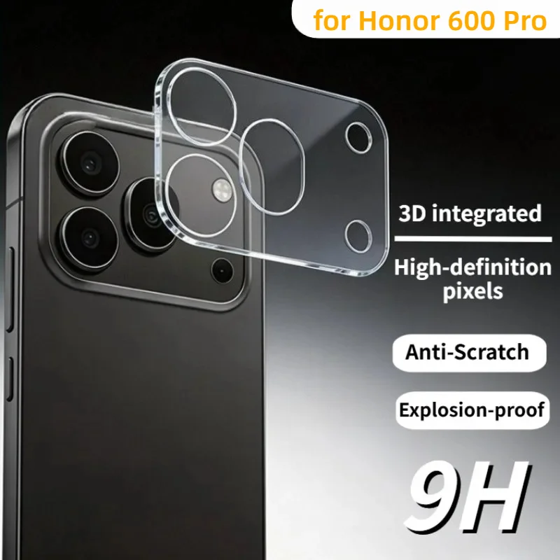

High DefinitionTransparent Tempered Glass Camera Protector Cover for Honor 600 Pro Clear 9H Anti-scratch for Honor 600 Lens Film