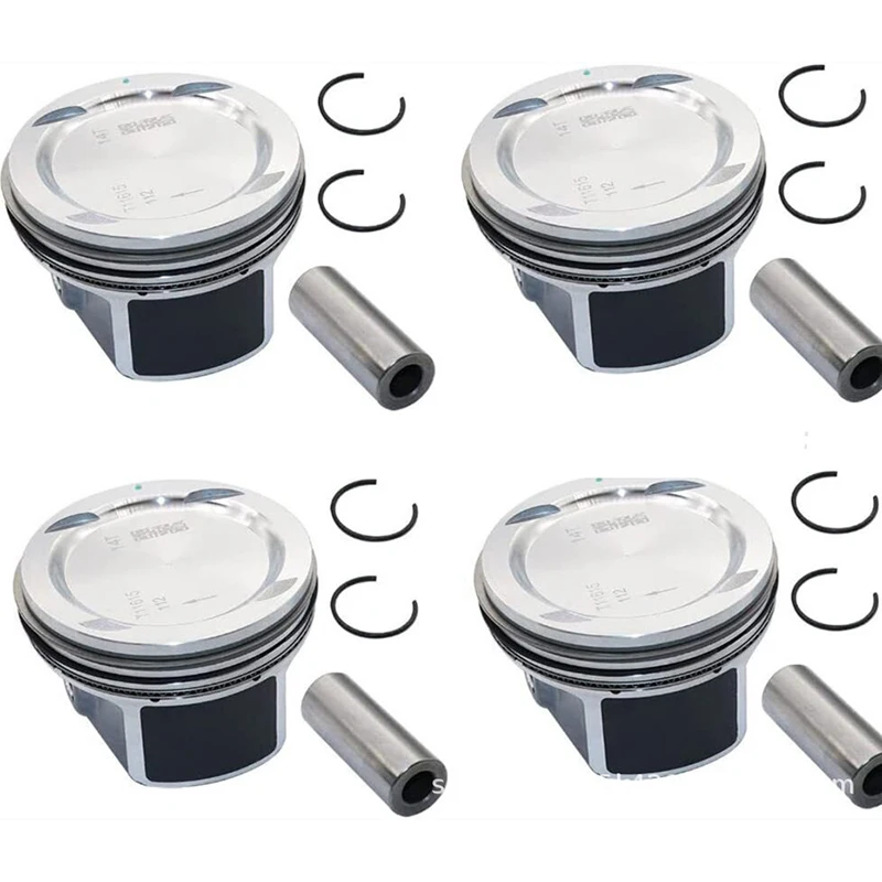 

4Pcs Engine Piston & Pin & Snap Ring Kit For GMC Sonic Cruze Trax Encore 1.4L 25198520