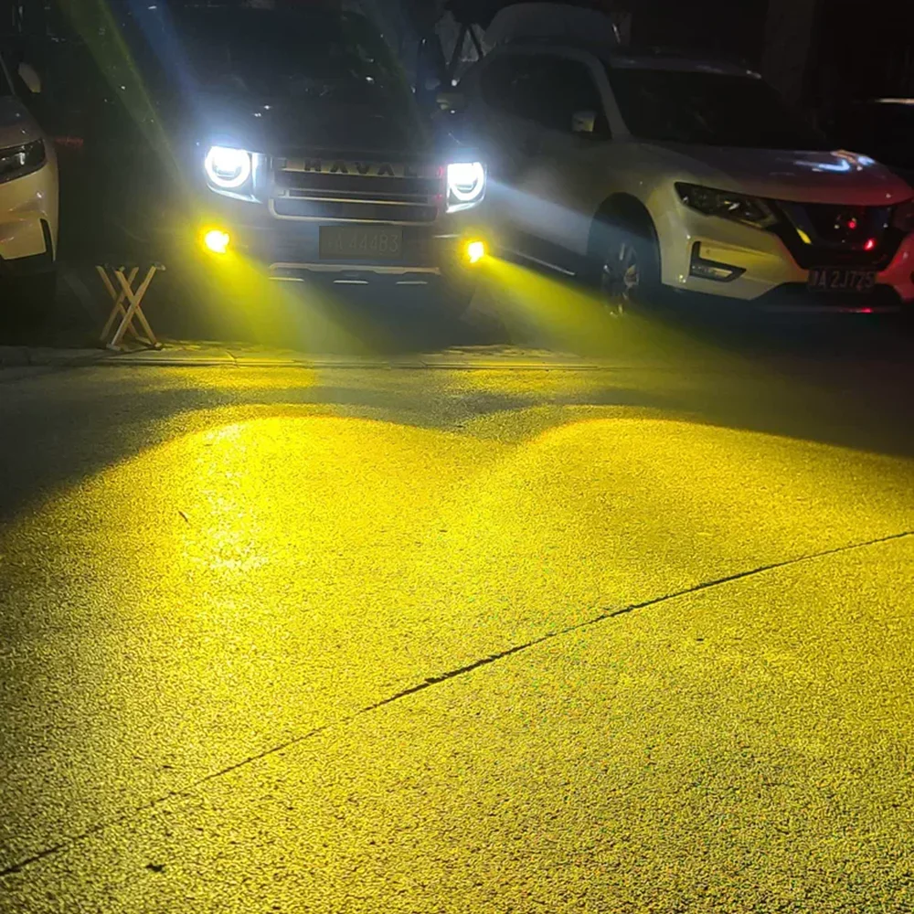 Front ‌LED Fog Lights For GWM Haval Jolion Pro, Jolion HEV 2024 2025 2026 White / or Yellow 50W & 30W Dual Power Factory Replace detail image 16