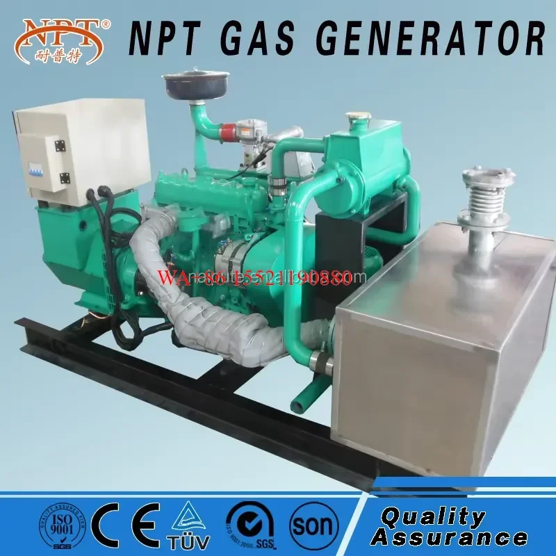 WMWMNU 10kW Wood Gas Generator for Home Power Supply Biomass Gasifier System Renewable Energy Solution