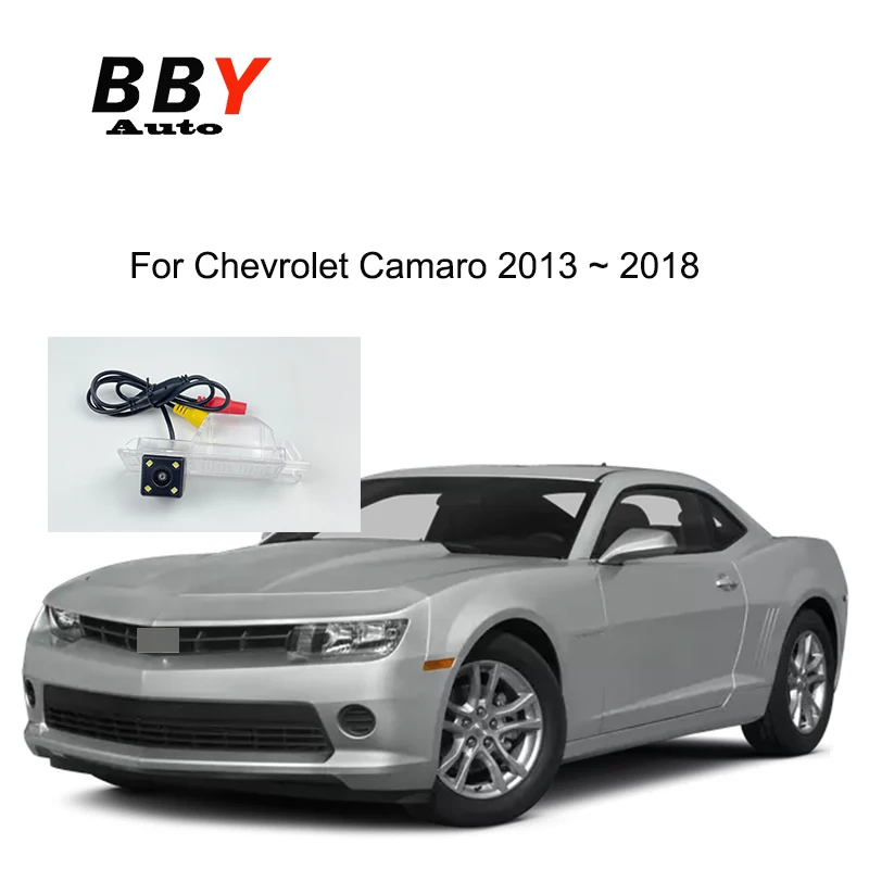 

HD камера заднего вида для номерного знака для Chevrolet Camaro 2013 2014 2015 2016 2017 2018, камера заднего вида ночного видения