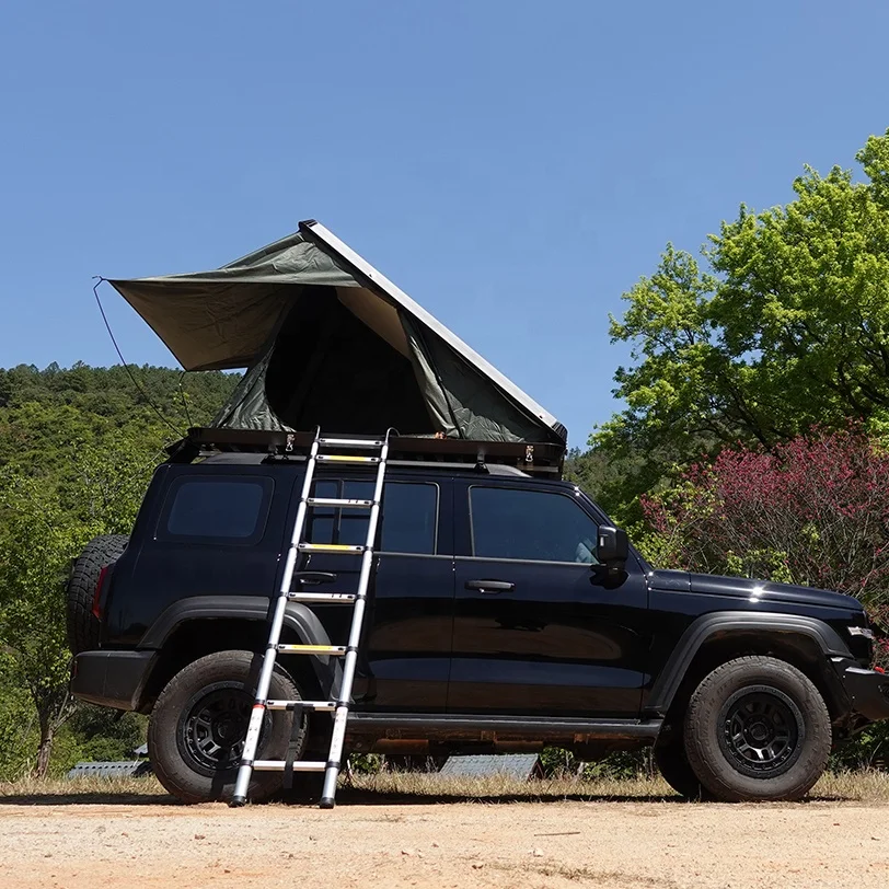 2021 Marvelous Roof Tent Ready To Ship 4WD Camping Hard Shell Car Roof Top Tent Custom