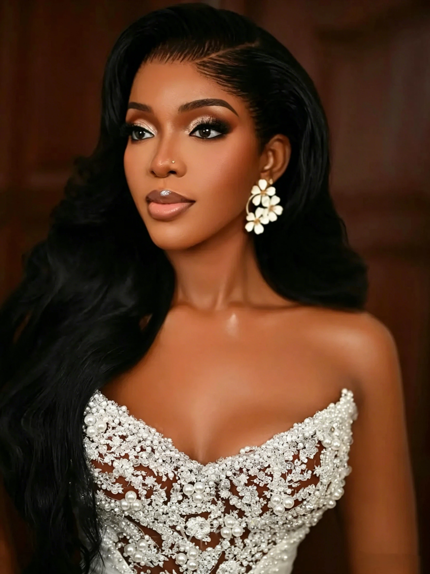 Luxury White Short A-Line Pearl Lace Applique Cocktail Dress V-Neck Off Shoulder Graduation Party Evening Dress Customized