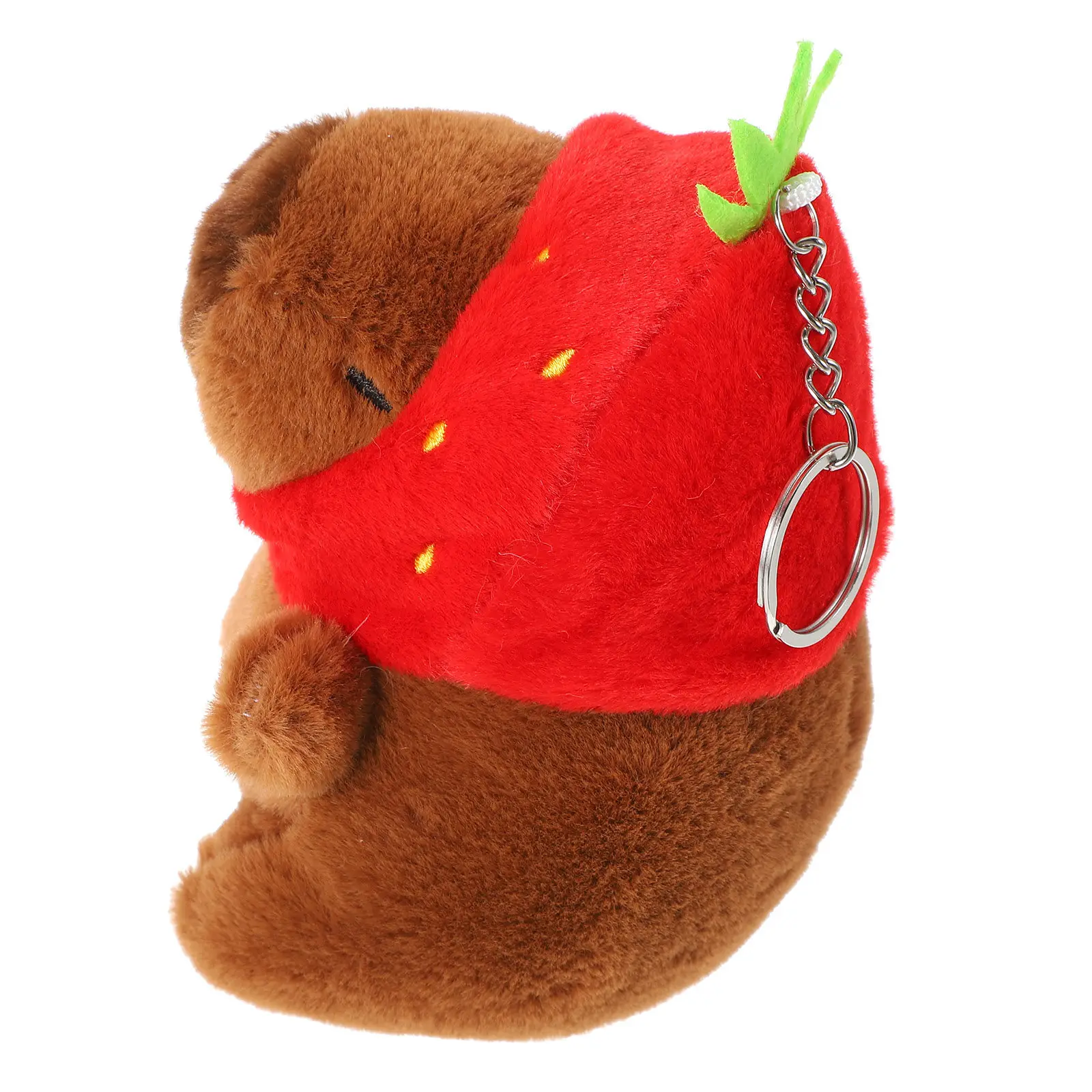 

Брелок-подвеска Капибара (1 шт.), мягкая плюшевая игрушка-талисман для сумки, рюкзака, кошелька, декоративный брелок Капибара