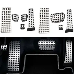 Stainless Steel Car Pedals for Mercedes Benz C E S GLK SLK CLS SL-Class W203 W204 W211 W212W210 Accelerator Brake Footrest Pad