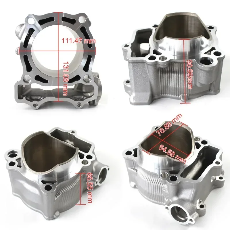 Loki JCylinder Head Standard Bore 77mm 5XC-11311-20-00 5XC113112000 Engine Cylinder Block for 2001-2013 Yamaha WR250F YZ250F Par