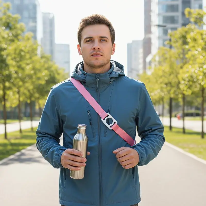 Adjustable Solid Lightstick Crossbody Strap Lanyard Portable Anti-Lost for Music Parties Live Events (Belt Not Included)