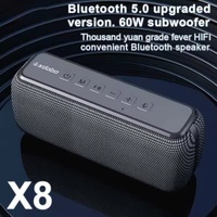 60W Powerful Subwoofer Wireless Bluetooth Speaker XDOBO X8 Audience Boombox Portable Sound Column Stereo Surround Type-C/AUX/TWS