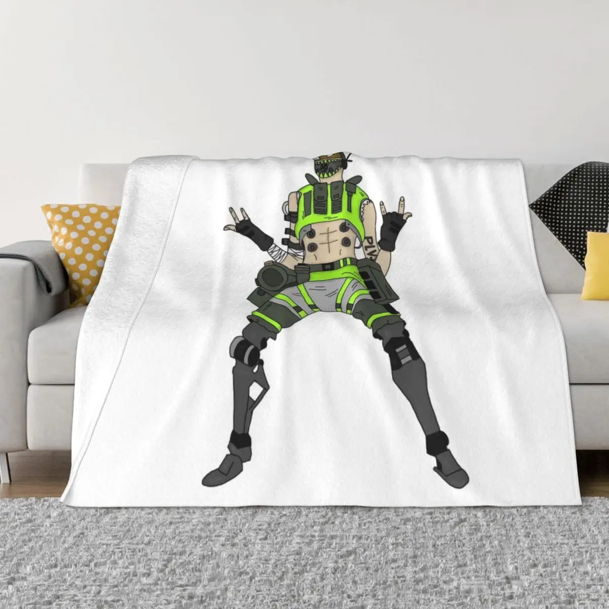 

Apex Legends Octane Throw Blanket Camping christmas blanket Stuffed Blankets Luxury Thicken Blanket