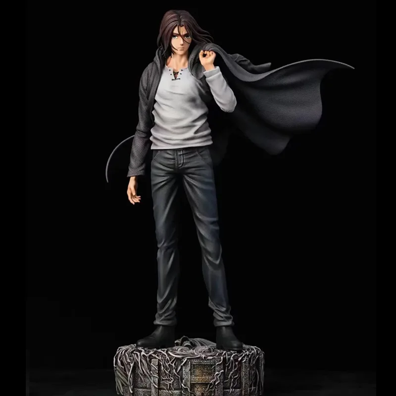 30 センチメートル進撃の巨人 Gk チカラエレンイェーガー双頭像 Pvc