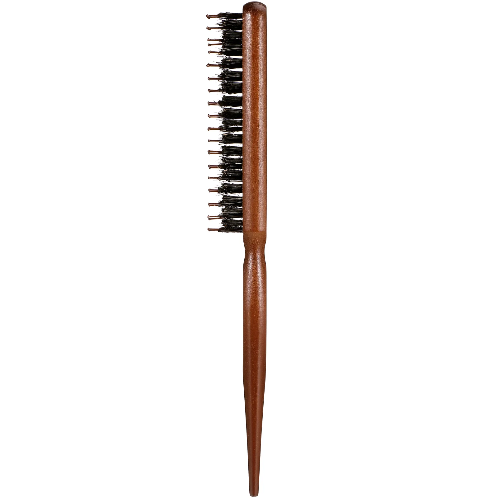 

1pc Bristle Hair Comb Bouffant Hairstyle Maker Wooden Hair Comb Scalp Massage Comb Hairdressing Comb