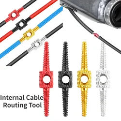 5/10pcs Strumento di instradamento del cavo interno della bici per 4-5.5mm Alloggiamento del cavo del cambio del freno della bici Tubo idraulico Routing Strumenti adattatori di riparazione