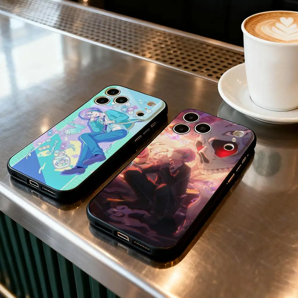 

Phone Case For iPhone 17 Air 16 16e Plus Pro MAX15 14 13 12 11 xr 7 8 6 se XSmax Soft black case Kamishiro Rui Birthday