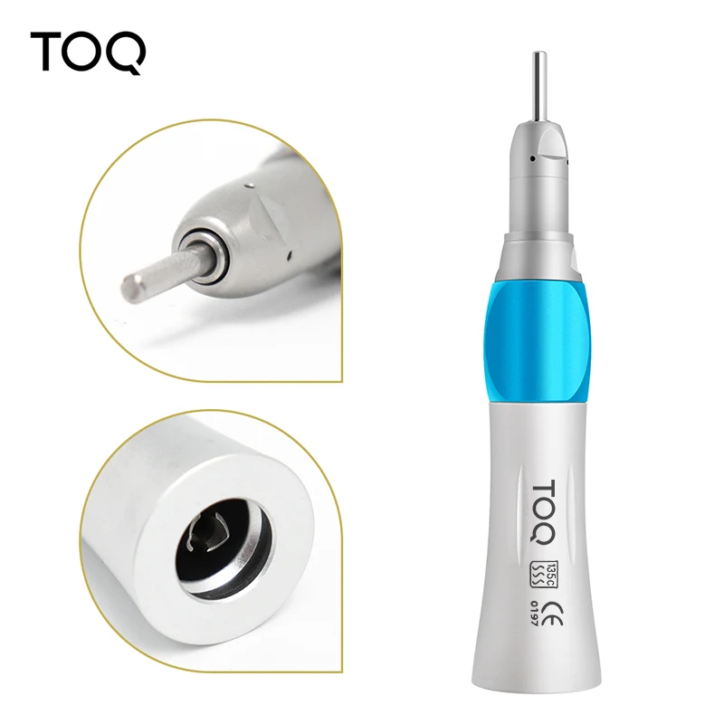 Dental High + Low Speed Contra Angle Handpiece Air Turbine High Rotation 2/4 M4 / B2 Hole Handpiece Kit