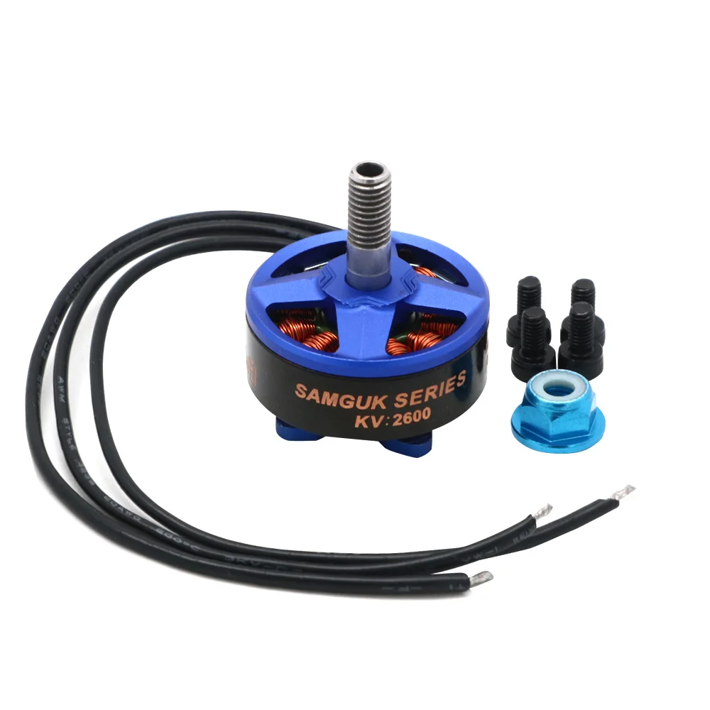 Samguk Series Wei 2207 2600KV 2300KV 3-4S / 1750KV 4-6S محرك بدون فرشاة لطراز RC قطع غيار المراوح المتعددة