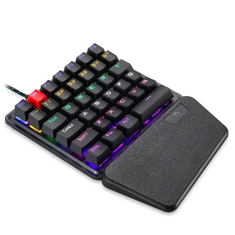 one-handed mechanical keyboard Throne left-handed small keyboard mobile game external keyboard