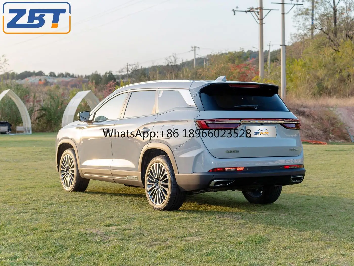 New Car Chery Jetour Shanhai L9 314kw 5-Door 5-Seat SUV 4 Wheel Hybrid Electric Vehicles