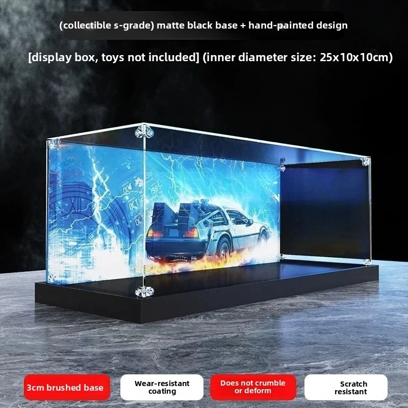 Suitable for Lego speed2026 racing car 77253 77254 77255 and other series of high-definition storage display boxes