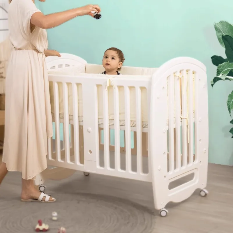 

Детская кроватка-качалка Designs Пластиковая детская мобильная кроватка для младенцев