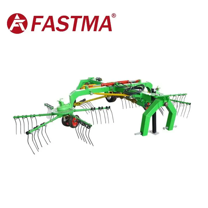 5-meter Reliable and Easy-to-Operate for Uniform Hay Raking and Field Work Rotary Hay Rake
