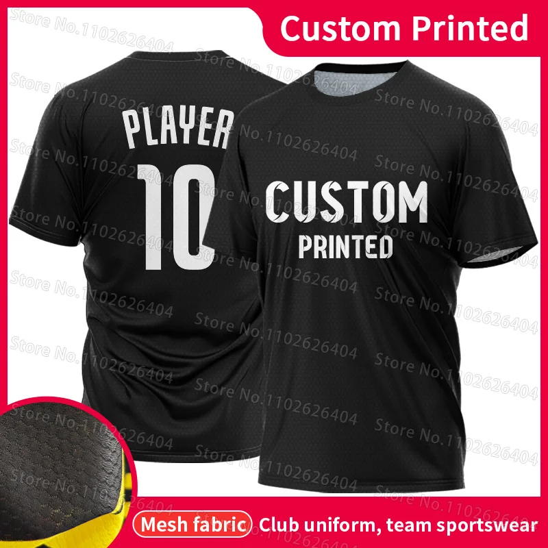 Customized Team Outdoor Sports T-Shirt Lightweight Breathable Men\'s Round Neck Quick-Drying Shirt Couple Mesh Shirt 6XL