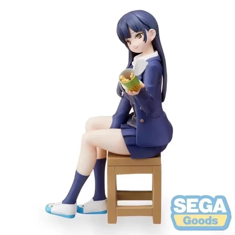 In Stock Original SEGA Luminasta PM Anna Yamada THE DANGERS IN MY HEART Sitting Stance Position Anime Figure PVC Action Figure