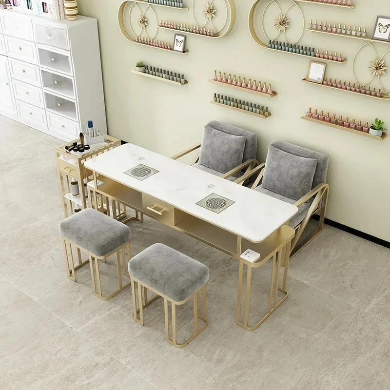 Manicure Nail Tables for Professional Aesthetic Equipment Salon Furniture Beauty Tech Desk Table Supplies Gel Nails Hairdressing