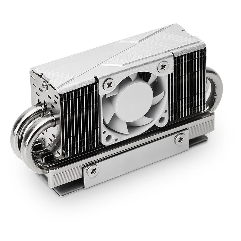 For 2280 PRO M.2 SSD Solid State Drive Radiator 4 Heat Pipe Active Cooling Vest