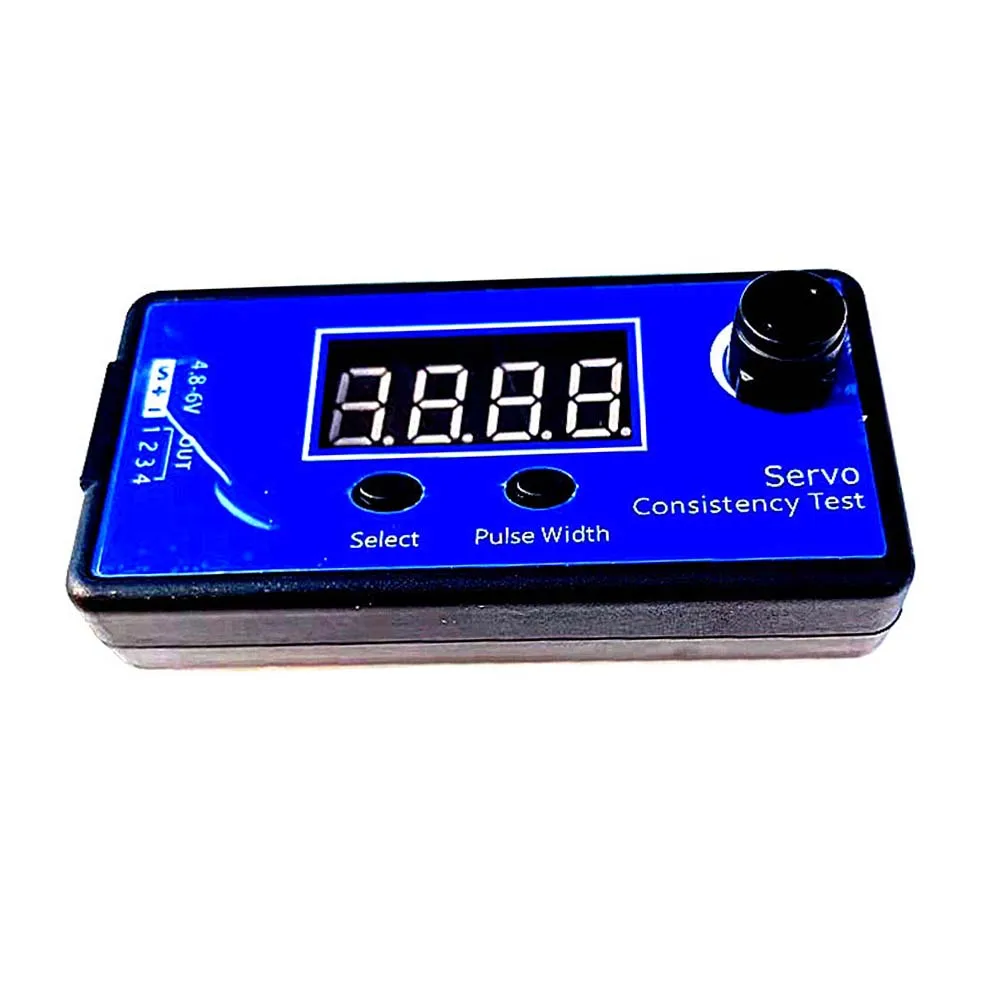 Flying Tester Digital Analog Detector 4 Channel Control Tester Analog Signal Mode Digital Signal Mode Blue Black