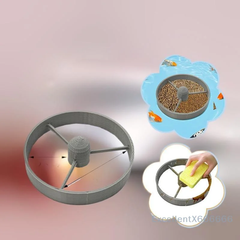 

Feeding Ring For Fish Tank Floating Food Feeder Round Shape Tank Accessories Breeding Tools For Guppy Betta Turtle Freshwater